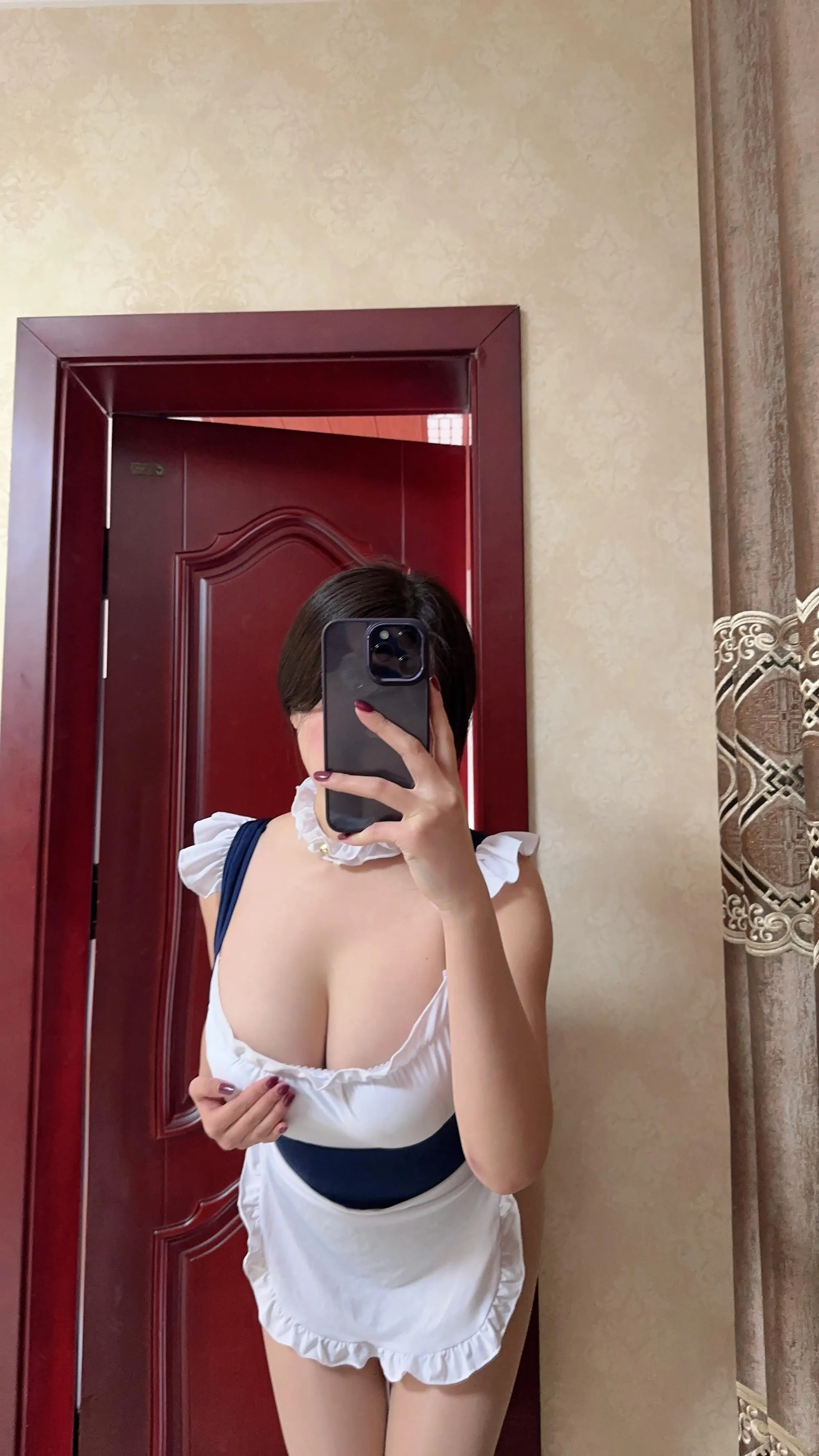 NO.044 奶宝妹纸 – 微密圈系列 性感女仆 [13P]插图9